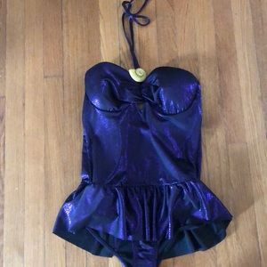 Disney Ursula one piece bathing suit NWT